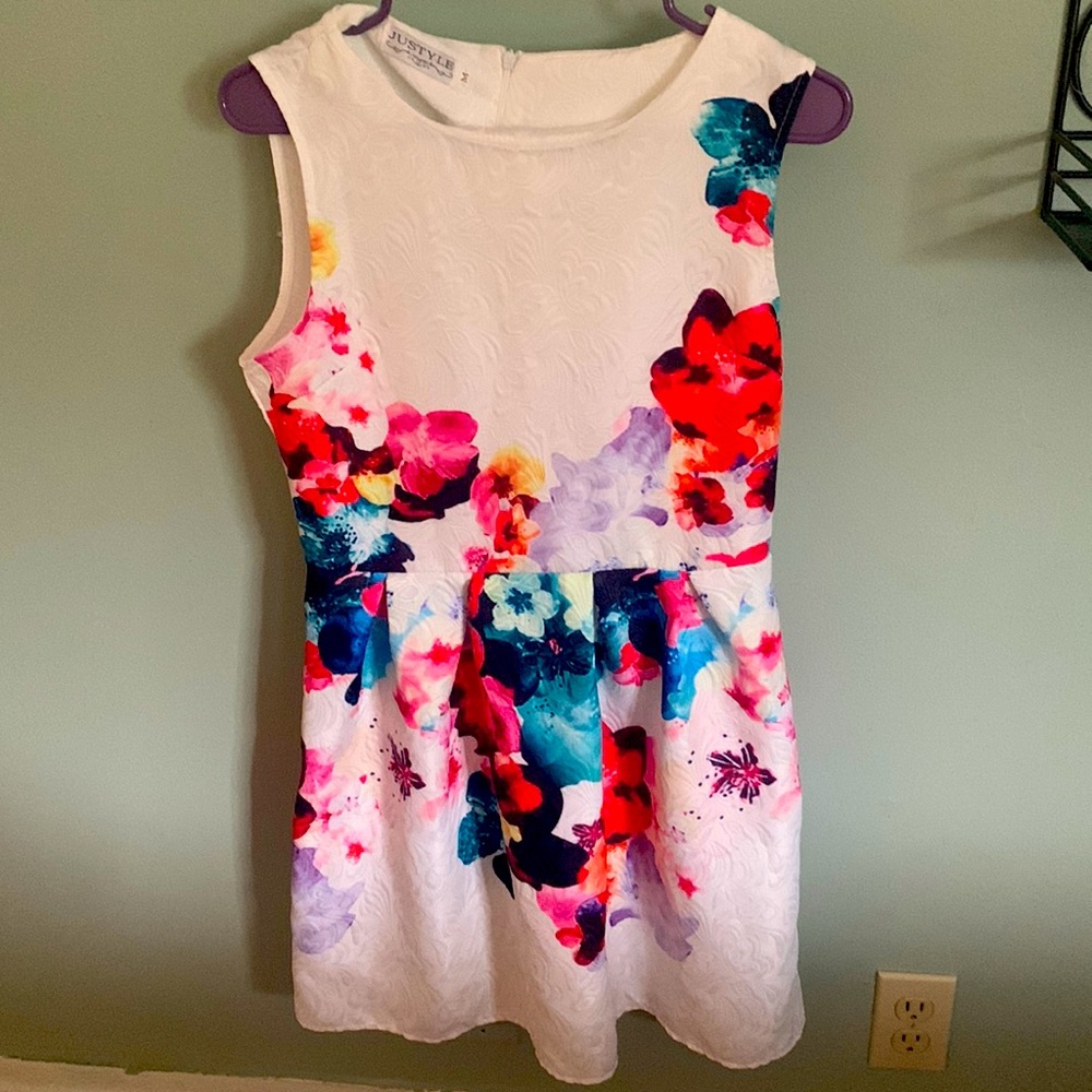 Floral printed dress